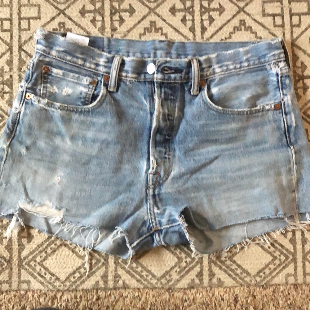 Vintage Levi’s 501 button fly shorts